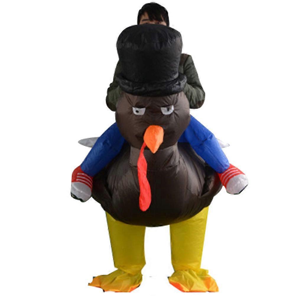 Inflatable Costume Adult Suit For Carnival Multi 185 x 160 x 0.1 Cm Performance 1 Set