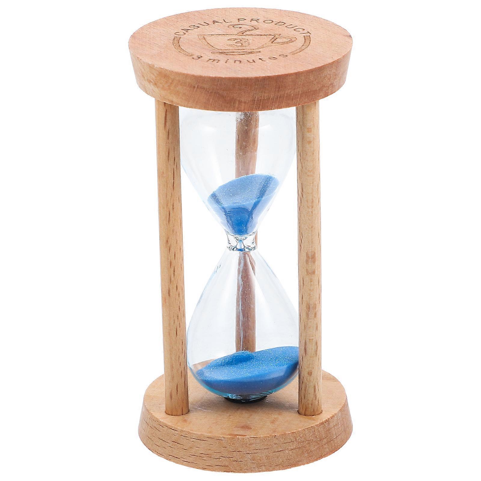 Hourglass Timer Decoration Multi Function Hourglass Decor Delicate Design Household Item Kitchen 3 Minutes 1Set