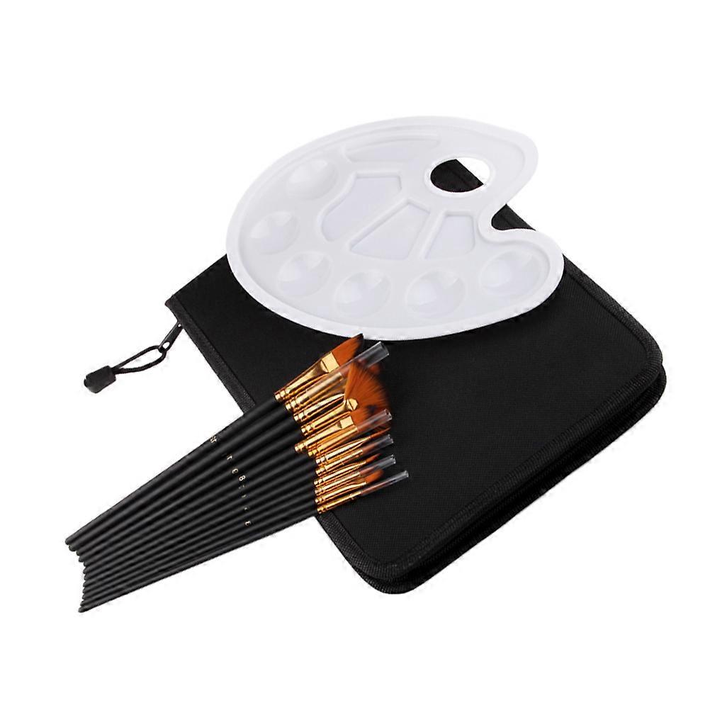 Watercolor Paint Brushes Professional Drawing Pens For Portable Ergonomic Handle 1 Set