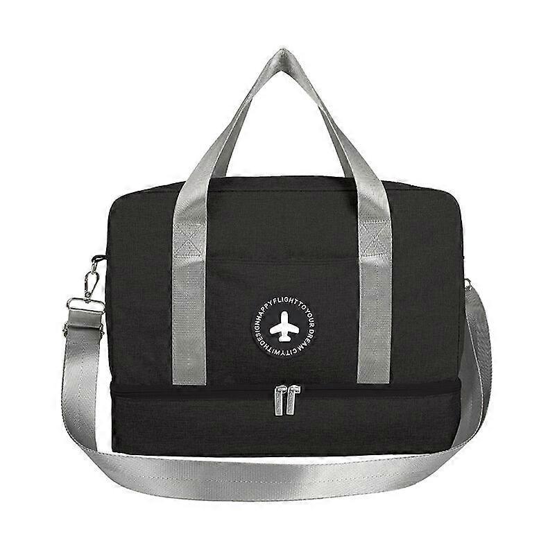 Travel bag, wet and dry separation, black