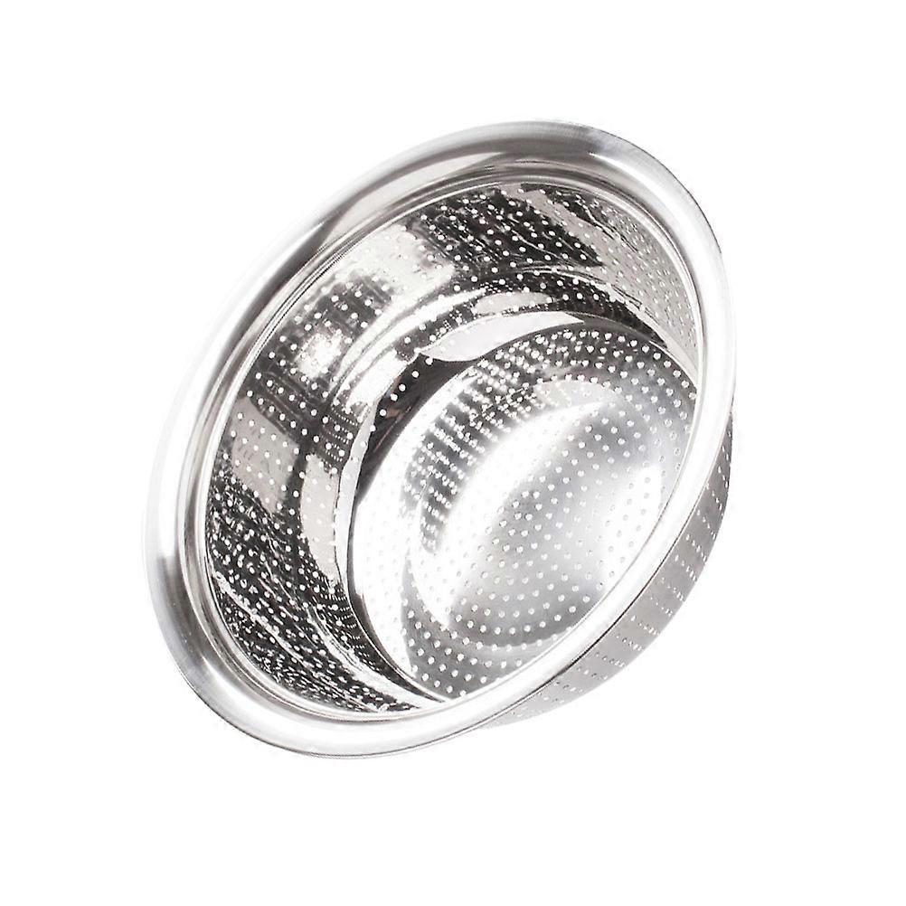 Coș de spălat orez Strecurătoare de scurgere din oțel inoxidabil pentru utilizatorii casnici Argint 20x20cm Scurgere 1Pack