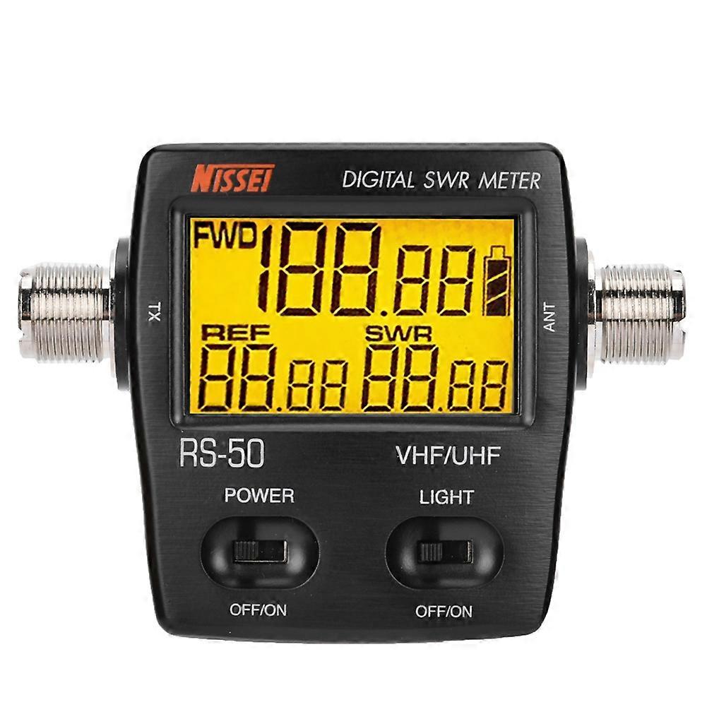 Compteur d'ondes stationnaires portable numérique à ondes courtes, wattmètre SWR 125-525 MHz