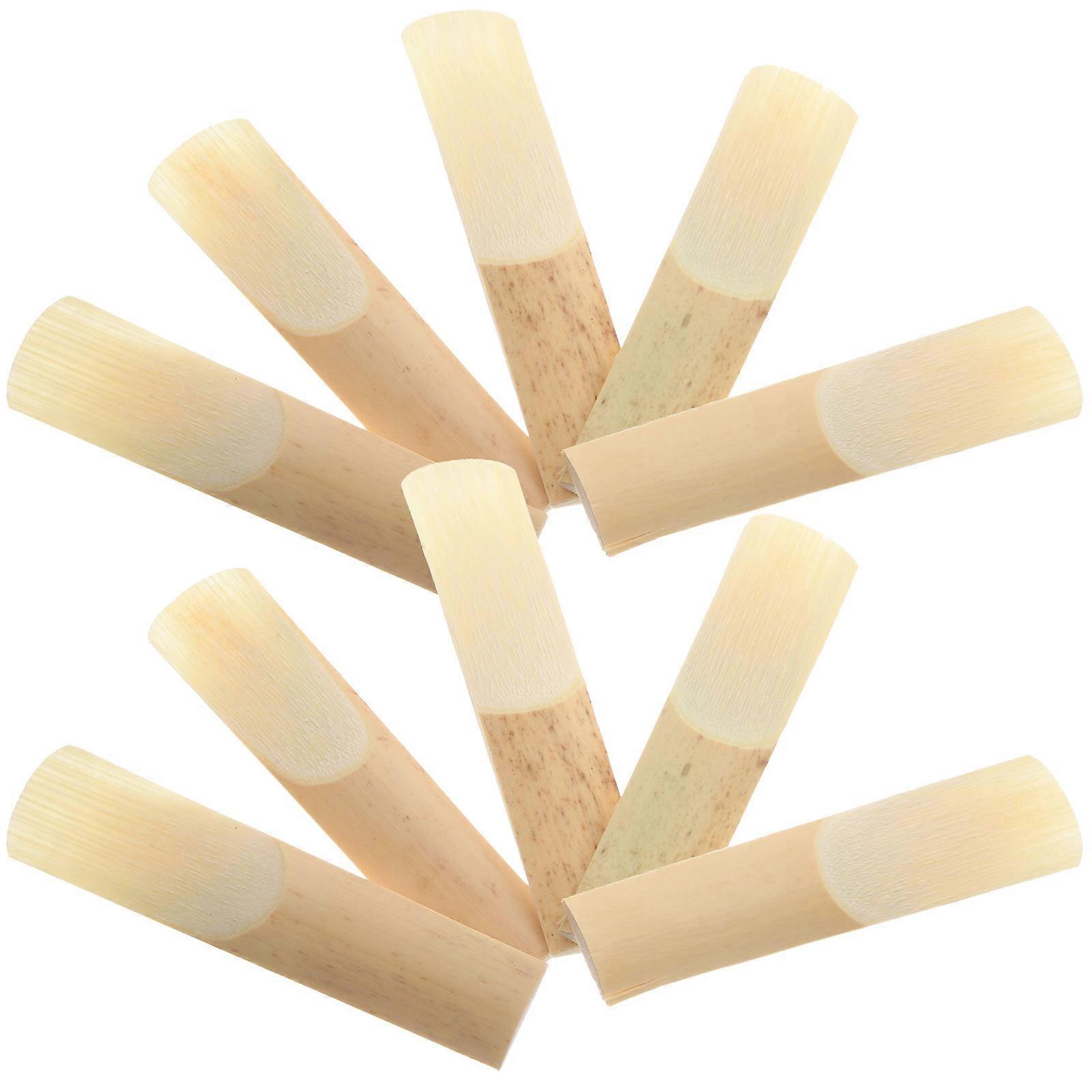 Tenor Saxophone Accessories Reeds Good Sound Production Professional Craft For Practice 10Pcs