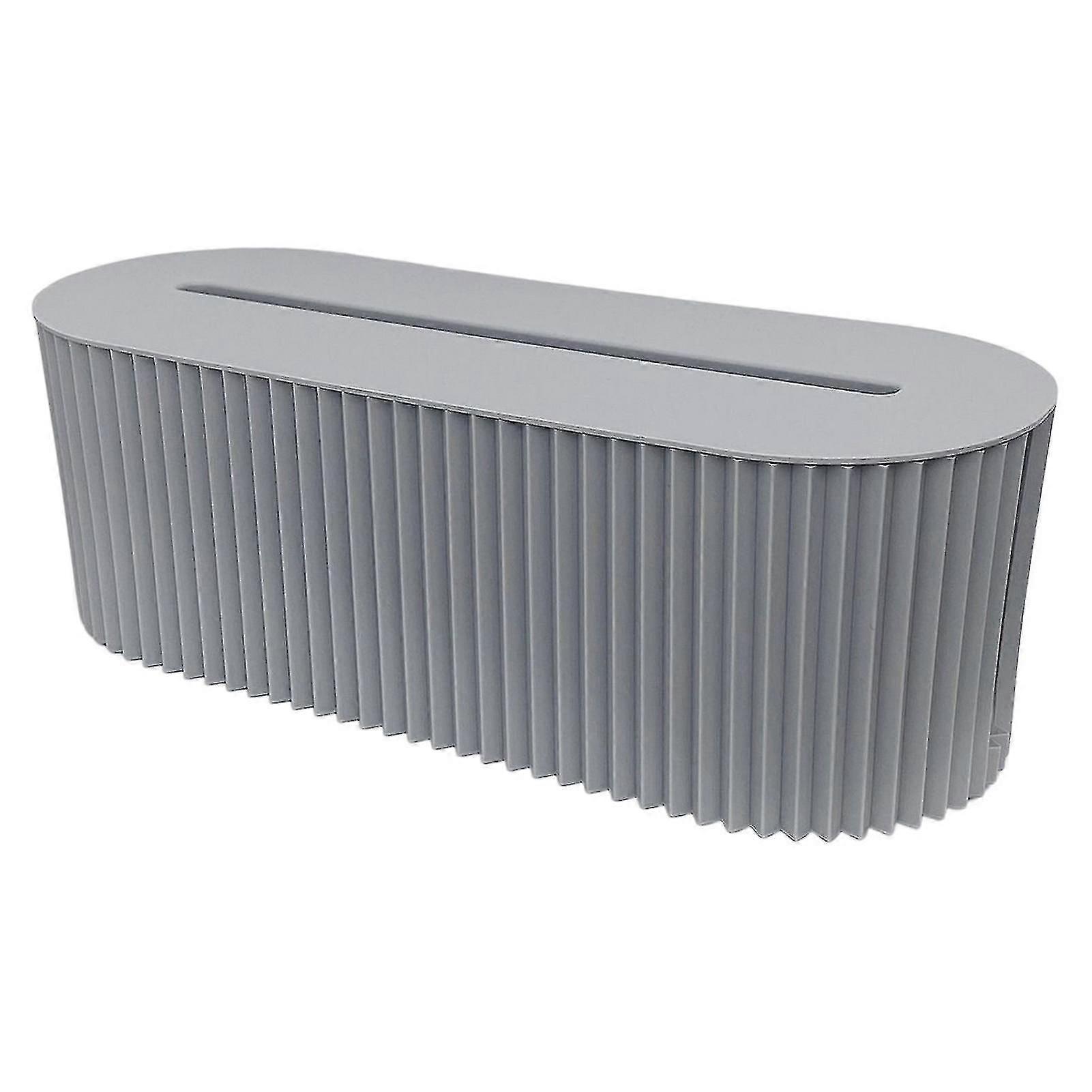 Cable Storage Box Insulation Design Dust-proof With Lid Keep Tidy Living Room Table Cable Management Box Home Supply Qinghai