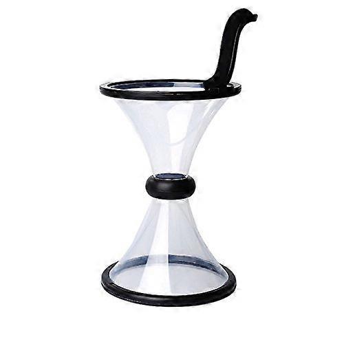 Clear Vortex Bench Gravity Savings Box with Durable Design and Large Capacity for Efficient Savings