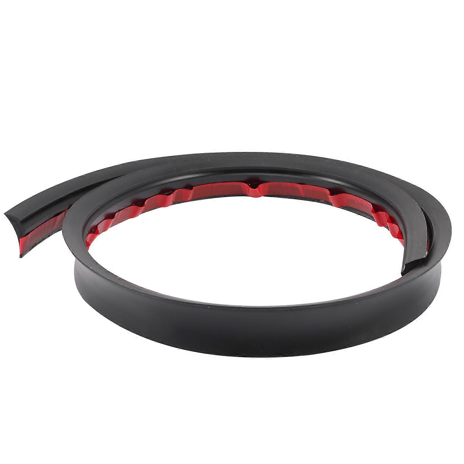 Splash Strips Sink Splashing Guard For Kitchen Sink Area Anti-Splashing Black 100.00X2.80X0.70CM Tpe 1Pcs
