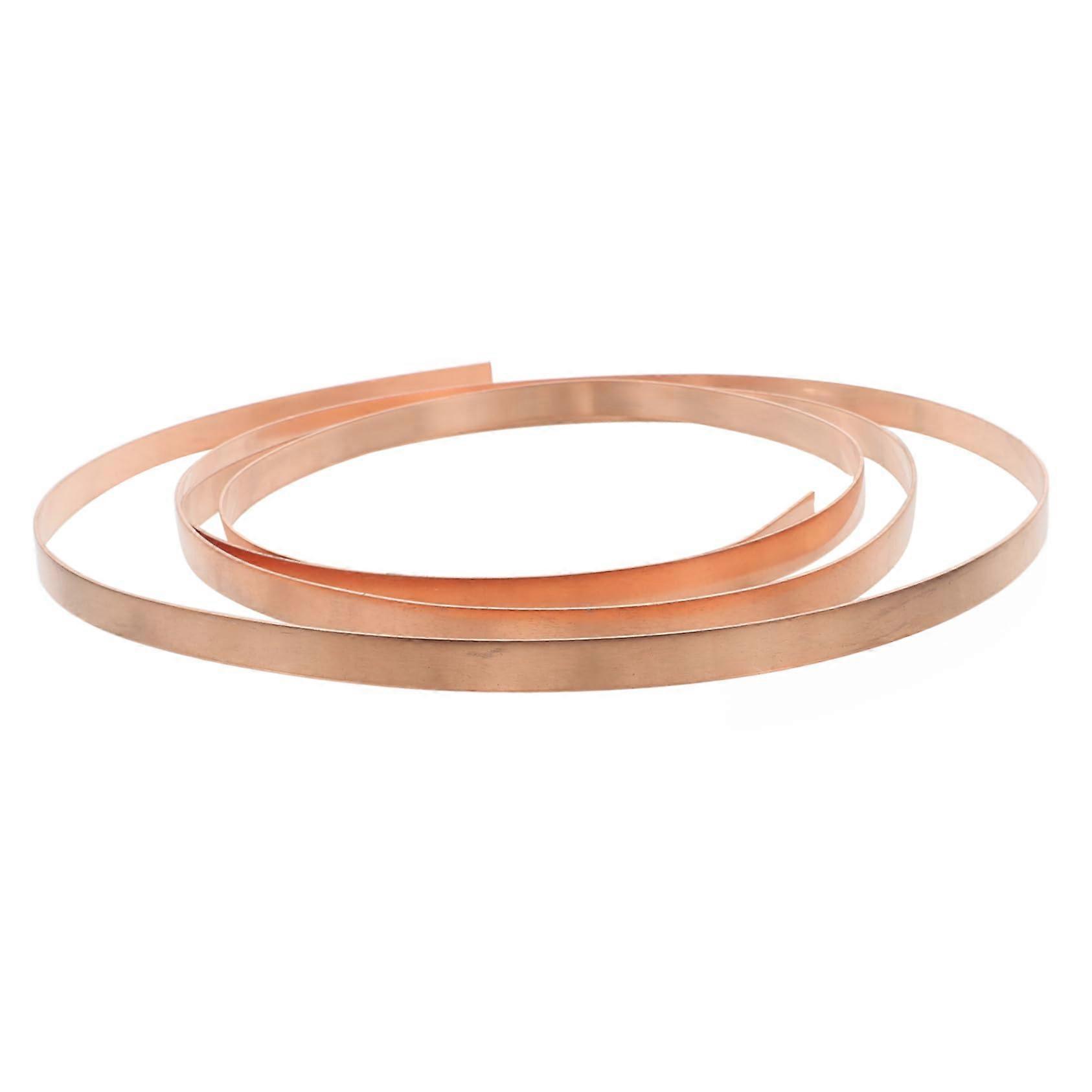 Craft Electrical Copper Sheet Roll 1 Roll Thin Foil Plate Versatile Use for Projects Weather Strips Metal Sheets