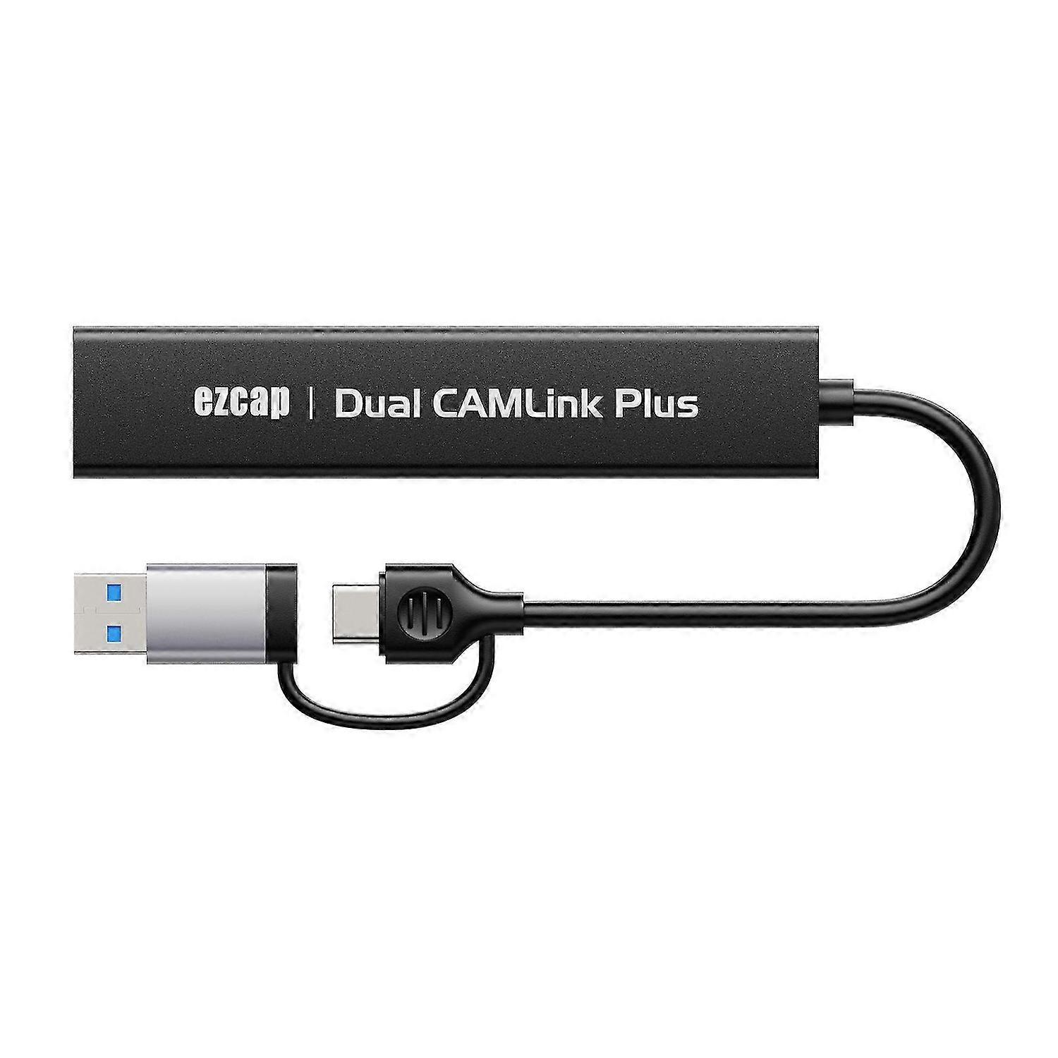 Dual CAM Link High Definition Video Capture Card Dual High Definition To Type-C Game Recorder 1080P 60fps for Live Streaming Game Teaching Video Conf