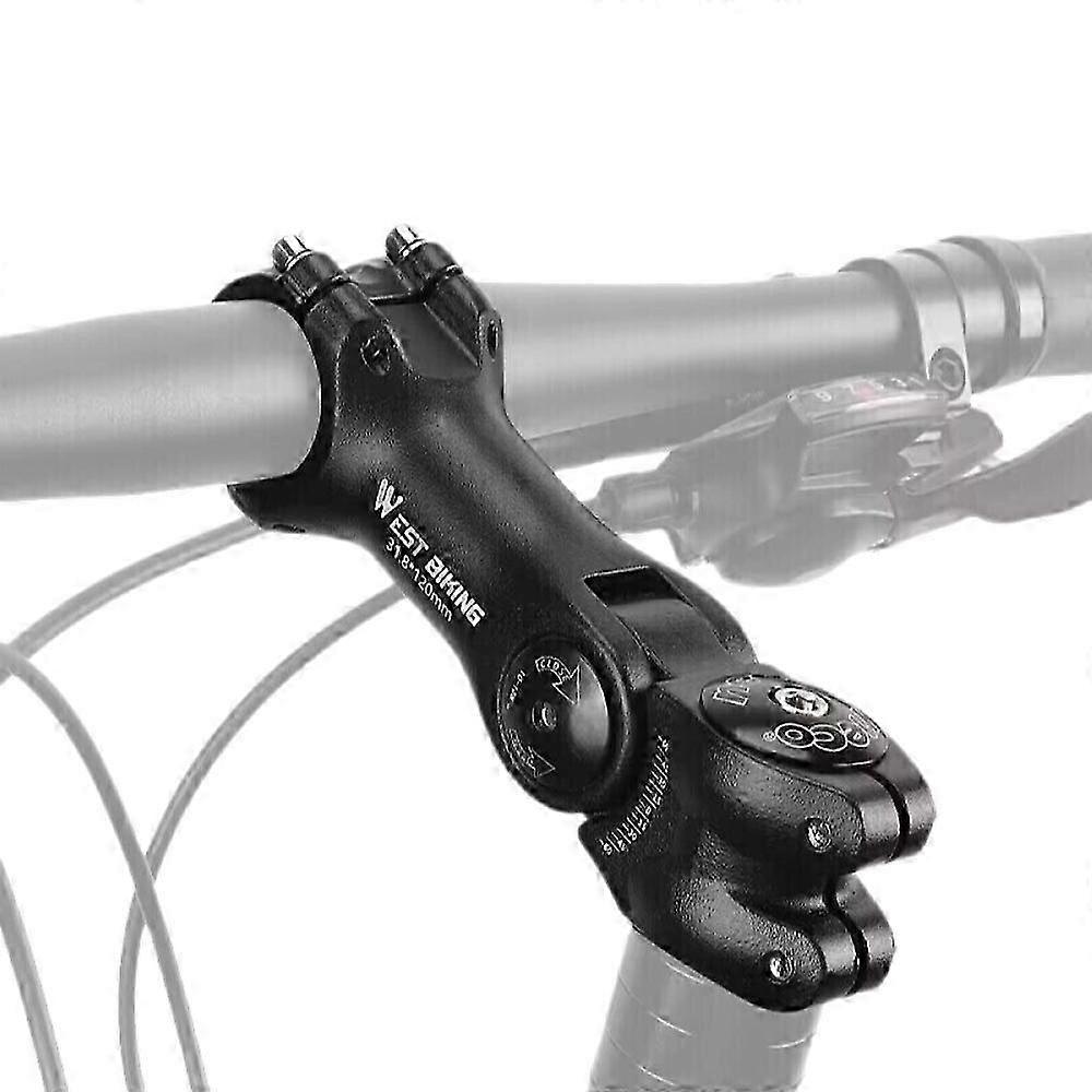 6061 Aluminum Alloy Adjustable Bike Stem for Road and Fixed Gear Cycles with Installation Tools