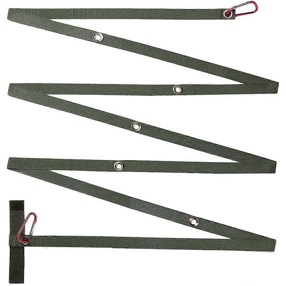 Portable Camping Hanger Multi-Use Tent Rope Outdoor Activities 315x2cm Kitchen Cookware Hanging 1Set