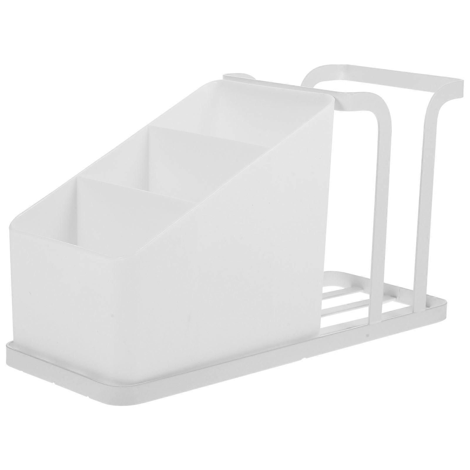 Counter Tea Bag Holder Tea Bags Organizer Box Desktop Multifunctional Home Counter Use Rectangular PP 1Set