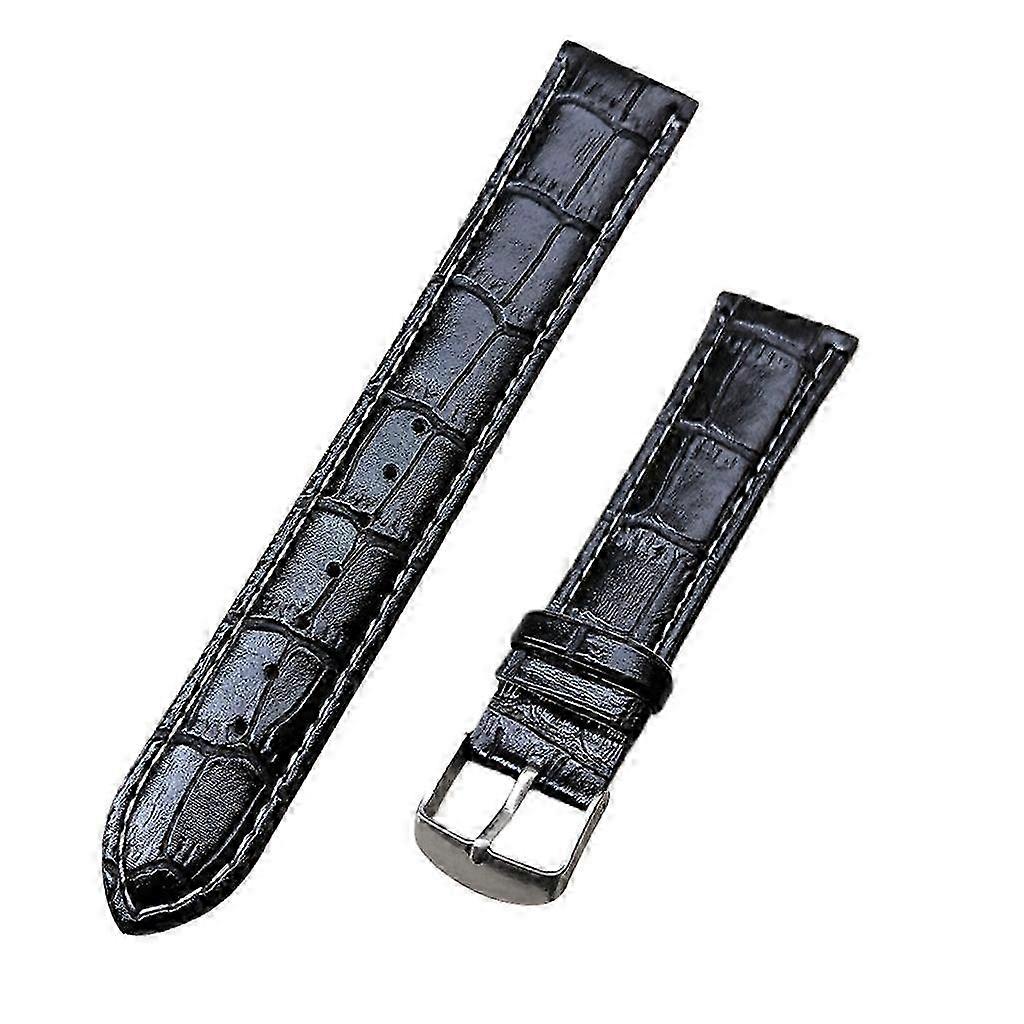 2025 Alligator Grain Embossed Pattern Leather Strap