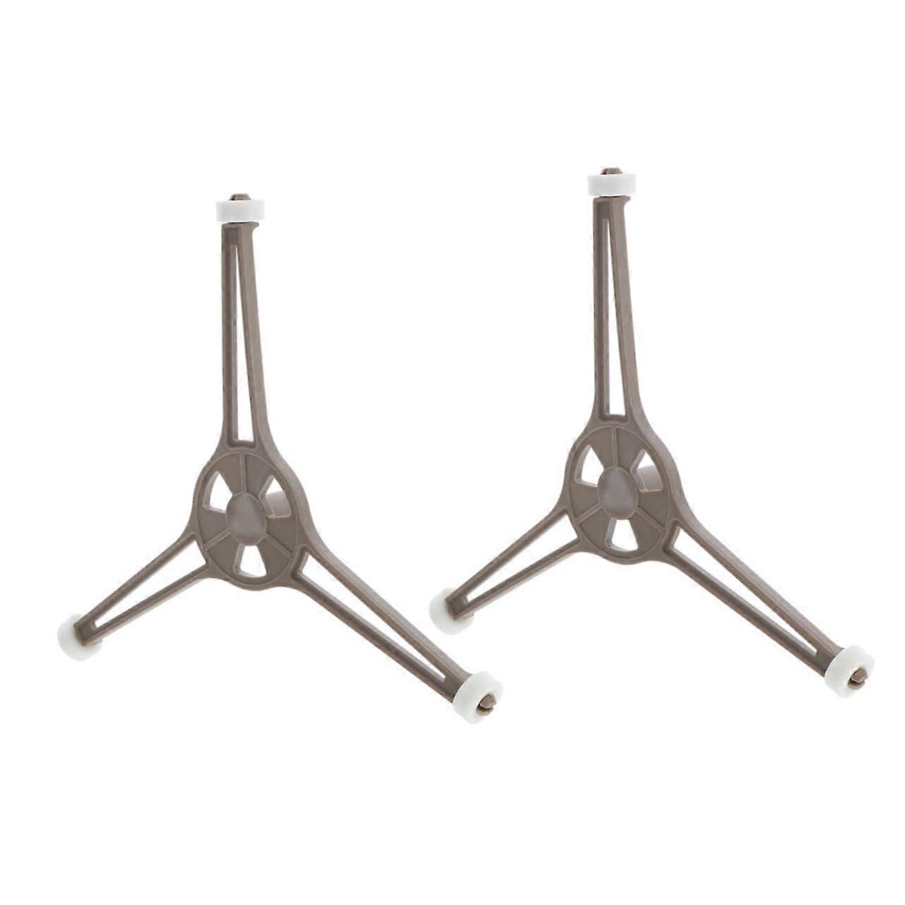Microwave Turntable Holder Two Pack Glass Plate Tray Support Replacement Part For Most Microwave Models