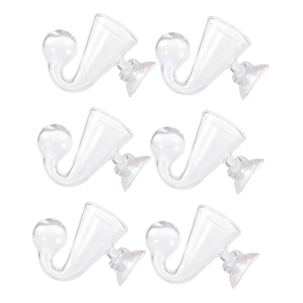Pack of 6 Checker Solution Aquarium Monitor Gauge Display for Aquarium Glasses