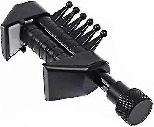 Multifunction 6 Chord Capo, Open Tuning Spider Chords, For Acoustic Guitar Strings, Black