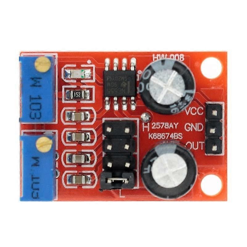 NE555 Pulse Frequency, Adjustable Duty-Cycle Module, Square/Rectangular Waveform Generator, Stepper Motor Driver