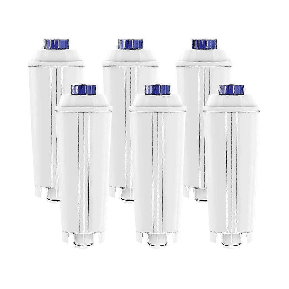 2025 6 Pack Of Coffee Machine Filter for Dlsc002 Filter Ecam, Esam, , Bco, Ec with Activated Carbon Soft