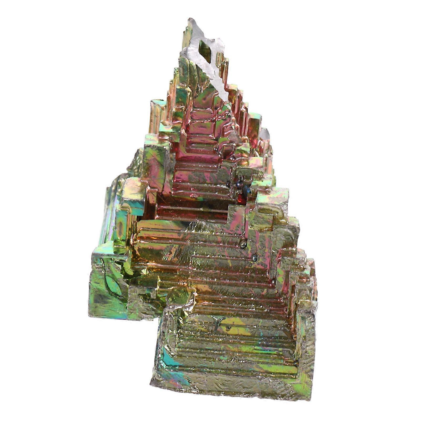 Irregular Bismuth Crystal Stone Specimen for Adornment Handmade Crafts Material