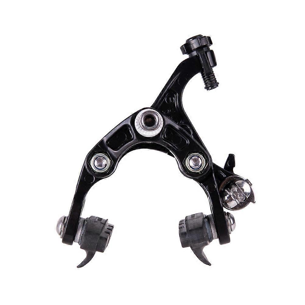 C Clip Brake Caliper Side Pull Road Cycling Caliper Black 1Pair