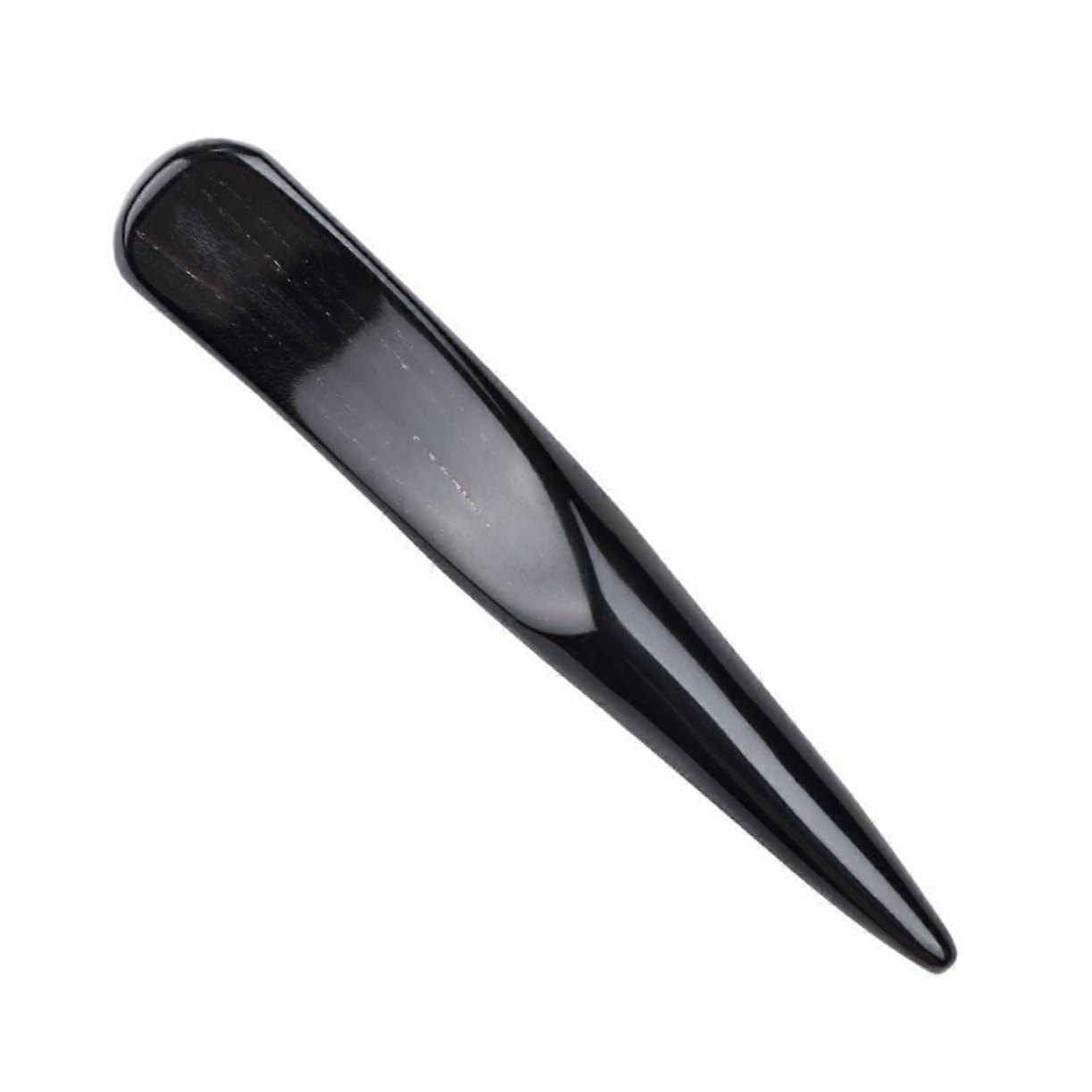 Real Horn Body Stick  Scraping Tool Massage  Ergonomic Design  Horn Scraper Plate