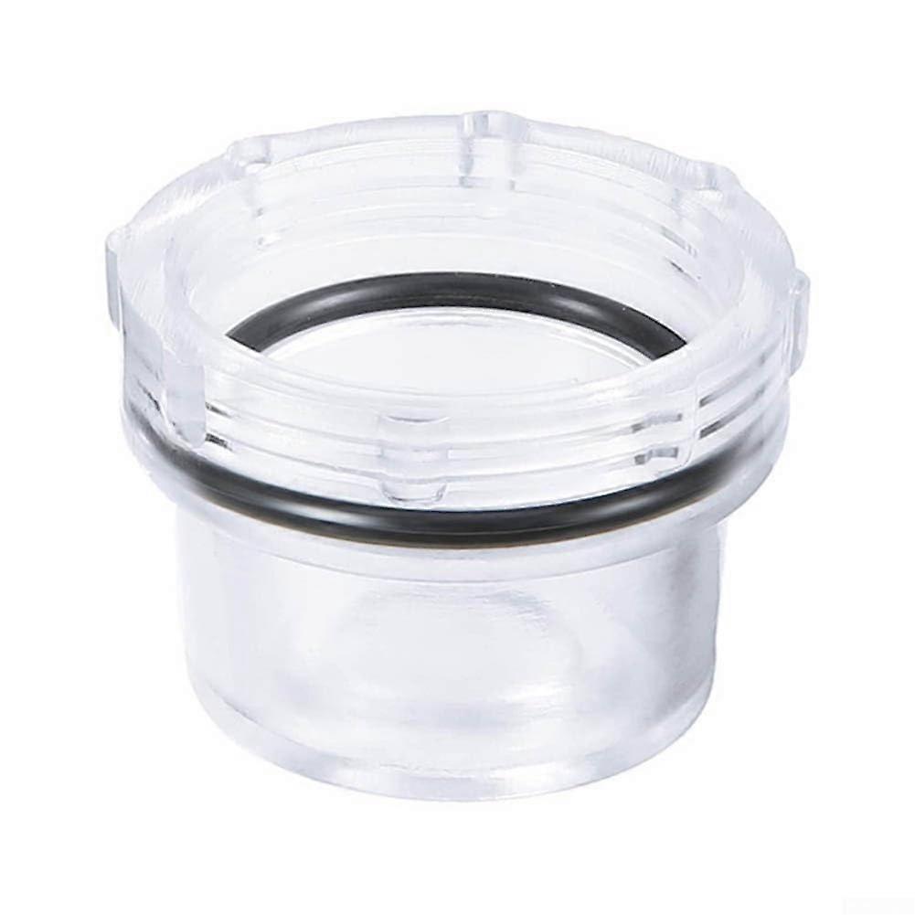 Transparent water pipe filter for quick monitoring, 12inch screen compatible with various water devices.