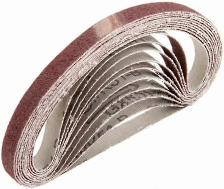Sanding Belt Set 50 Pieces for 10 x 330 mm Sanding Machines, File Sander, Belt Sander, 60 Grit Woodworking