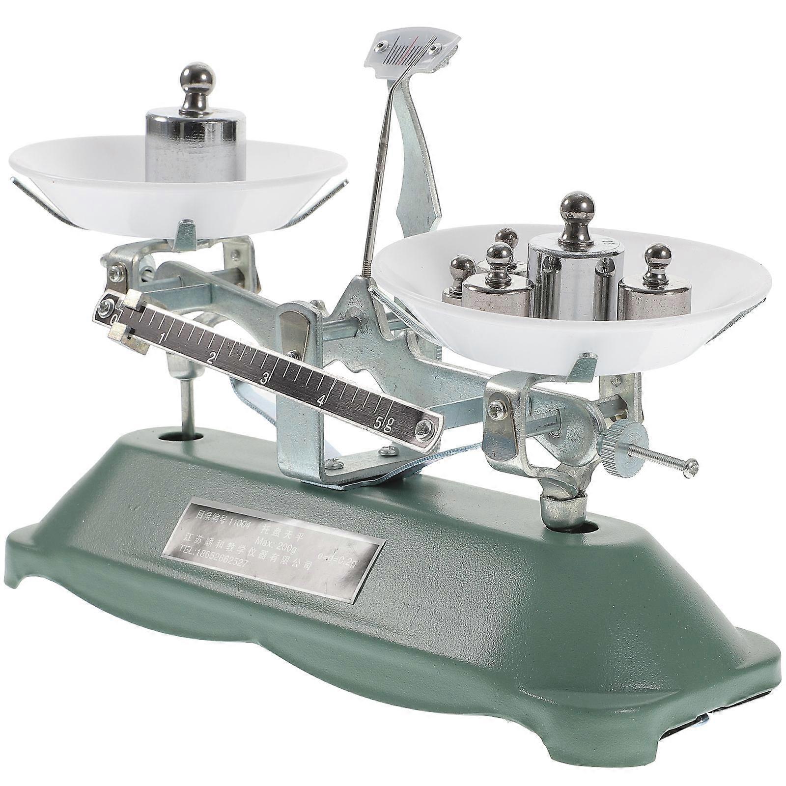Scale Kit with Weights and Tweezers for Precision Laboratory Balance – Portable Scientific Equipment for Accurate Teaching and Measurement