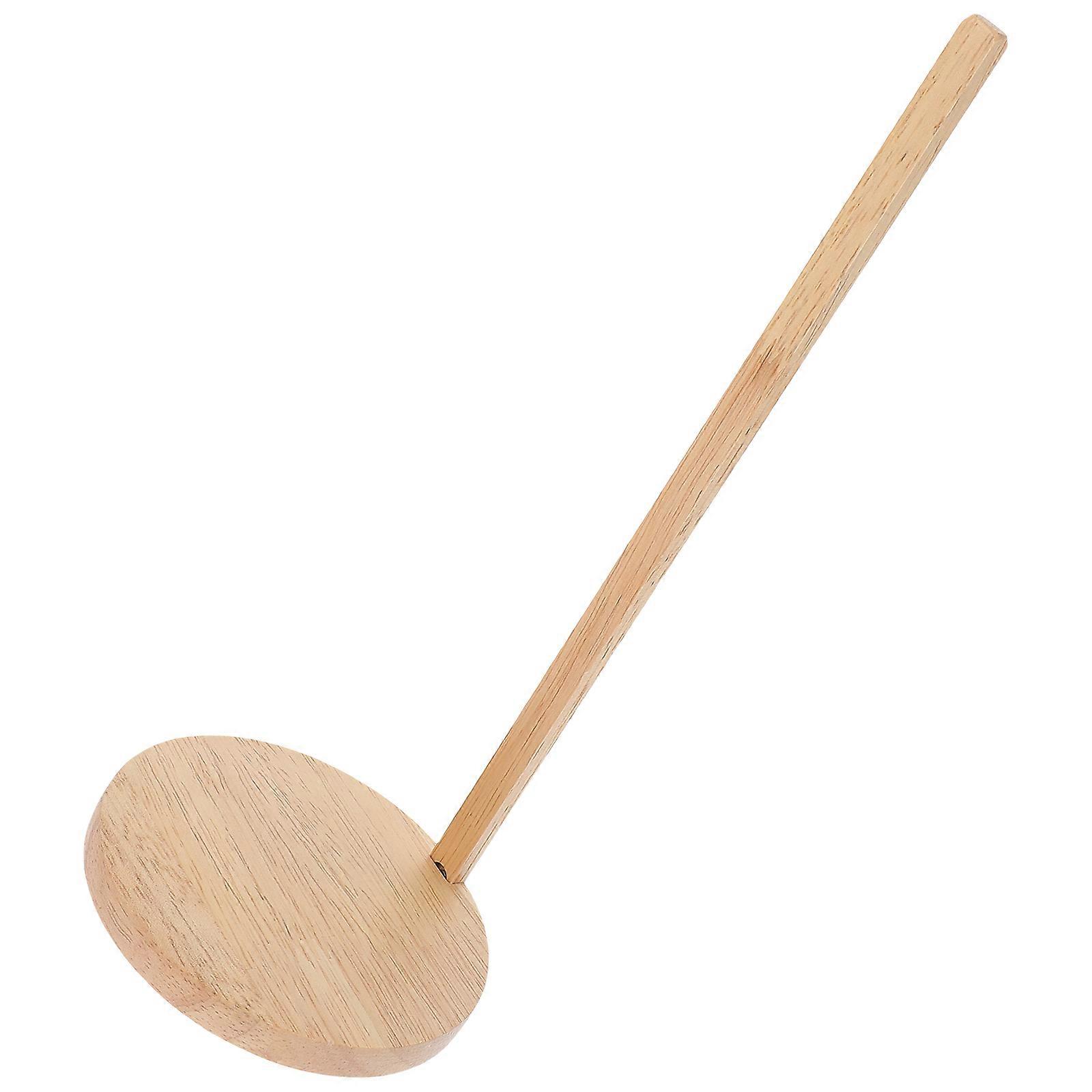 Wooden Cup Lid Organizer for Holding Beige Stand with Practical Design Stable and Not Easy to Break Fits Most Cup Lids 7.5 x 4.5 x 12 inches
