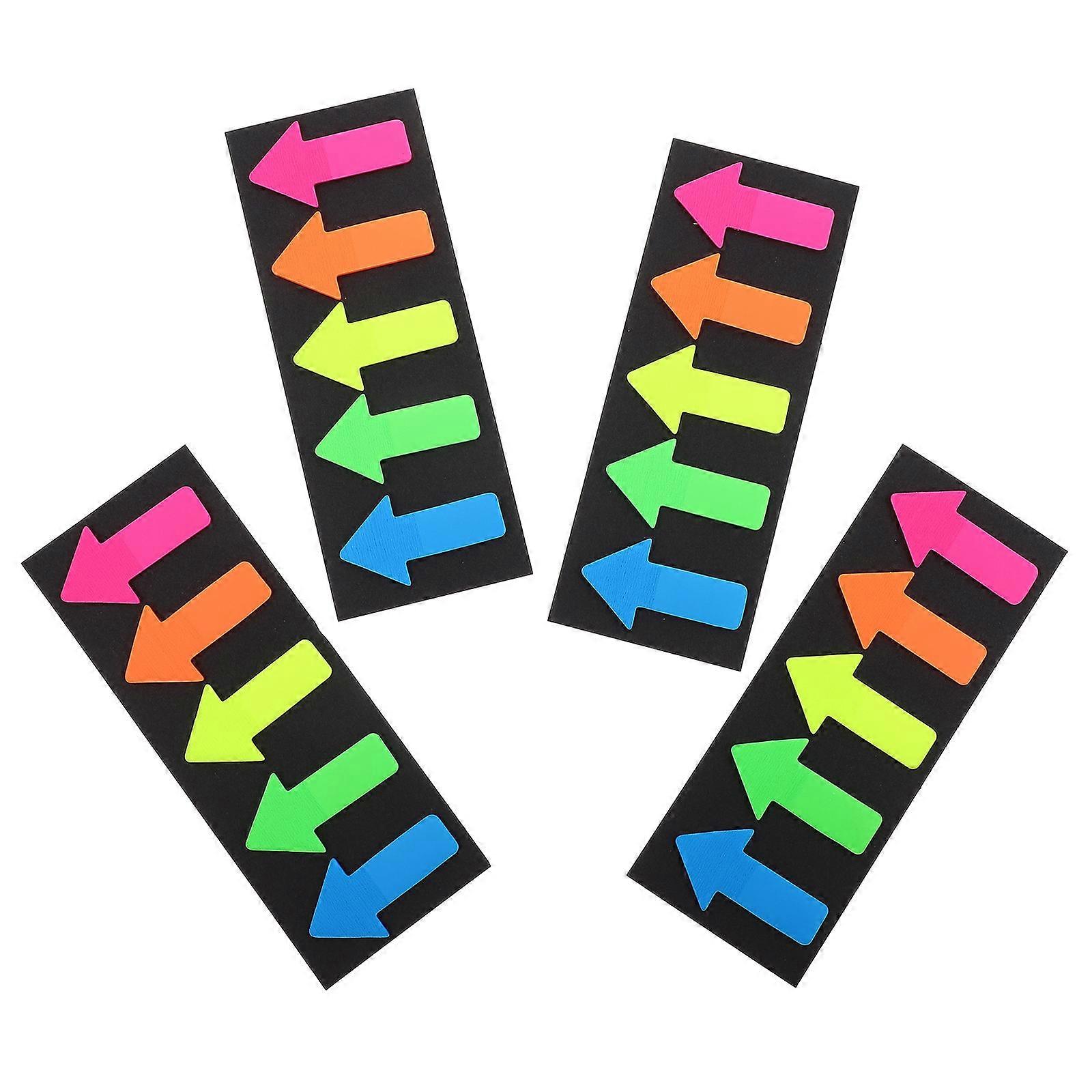 4Pcs Self Adhesive Index Sticker Labels for Notepads and Books
