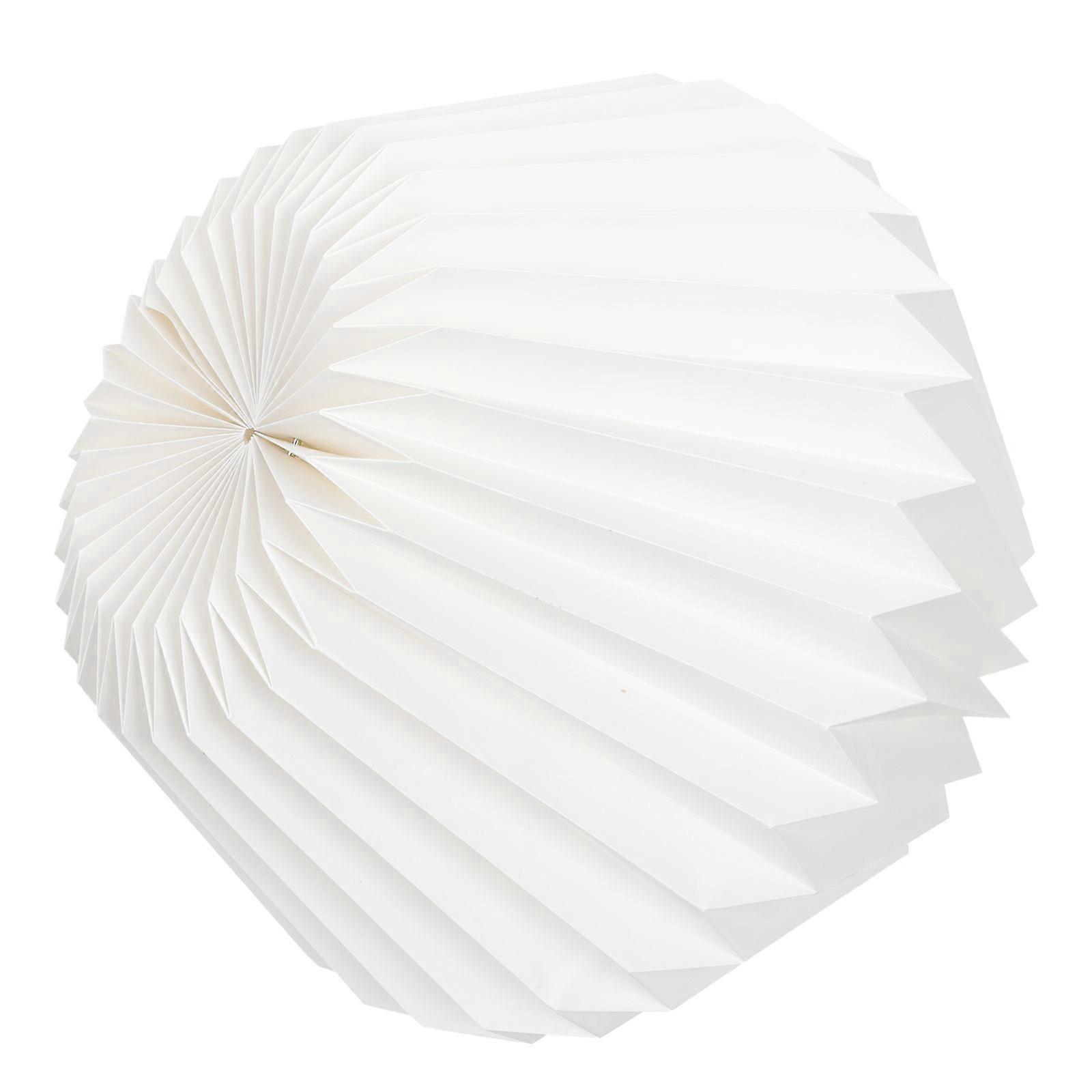 Hanging Paper Lampshade Decorative Lampshade Square Beige 30x30cm Modern Minimalist Café 1Pcs