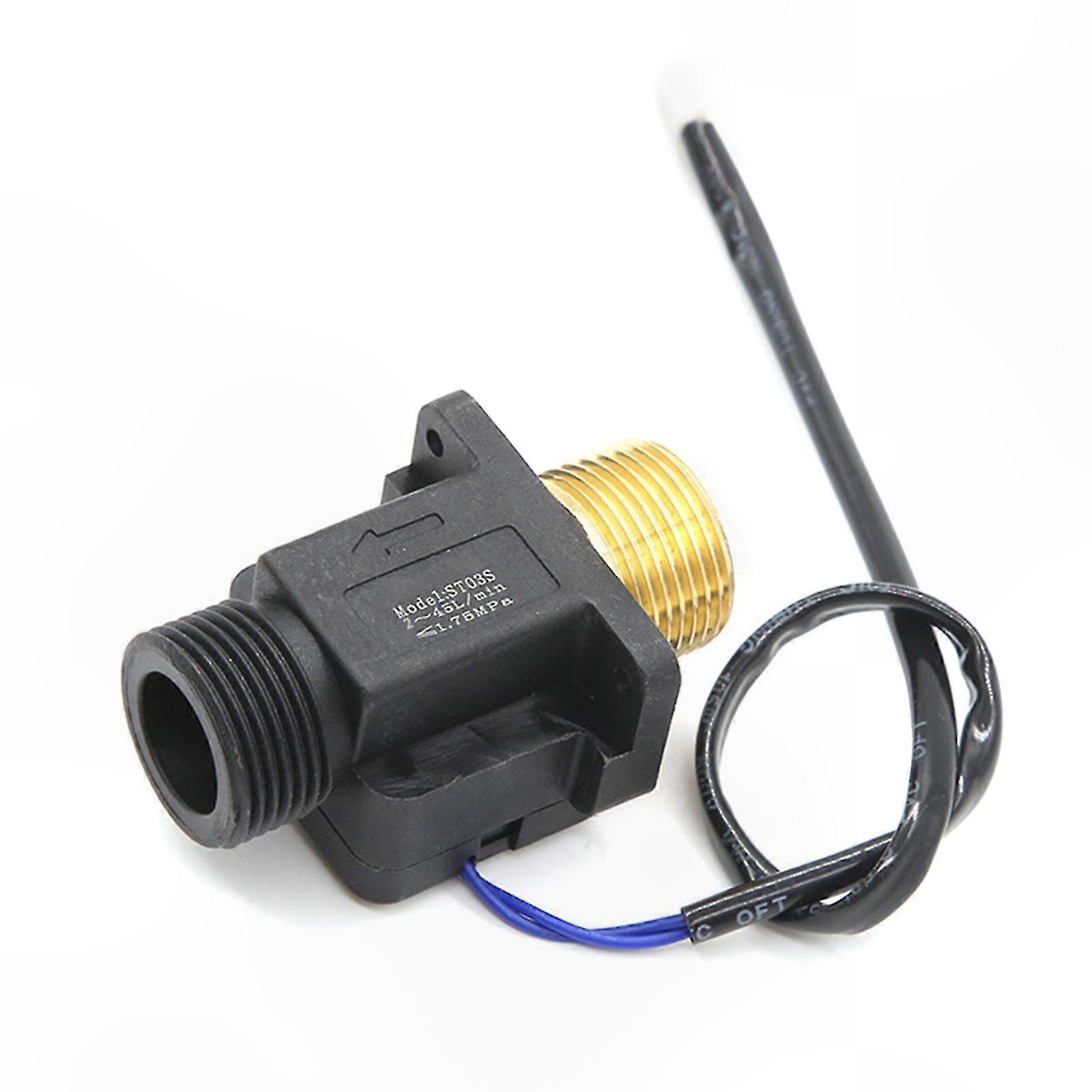 3/4' G1' Male Thread Brass Water Flows Sensors, Hall Effect Sensors Flows Meter Flowmeter Counter Water Flows Sensors