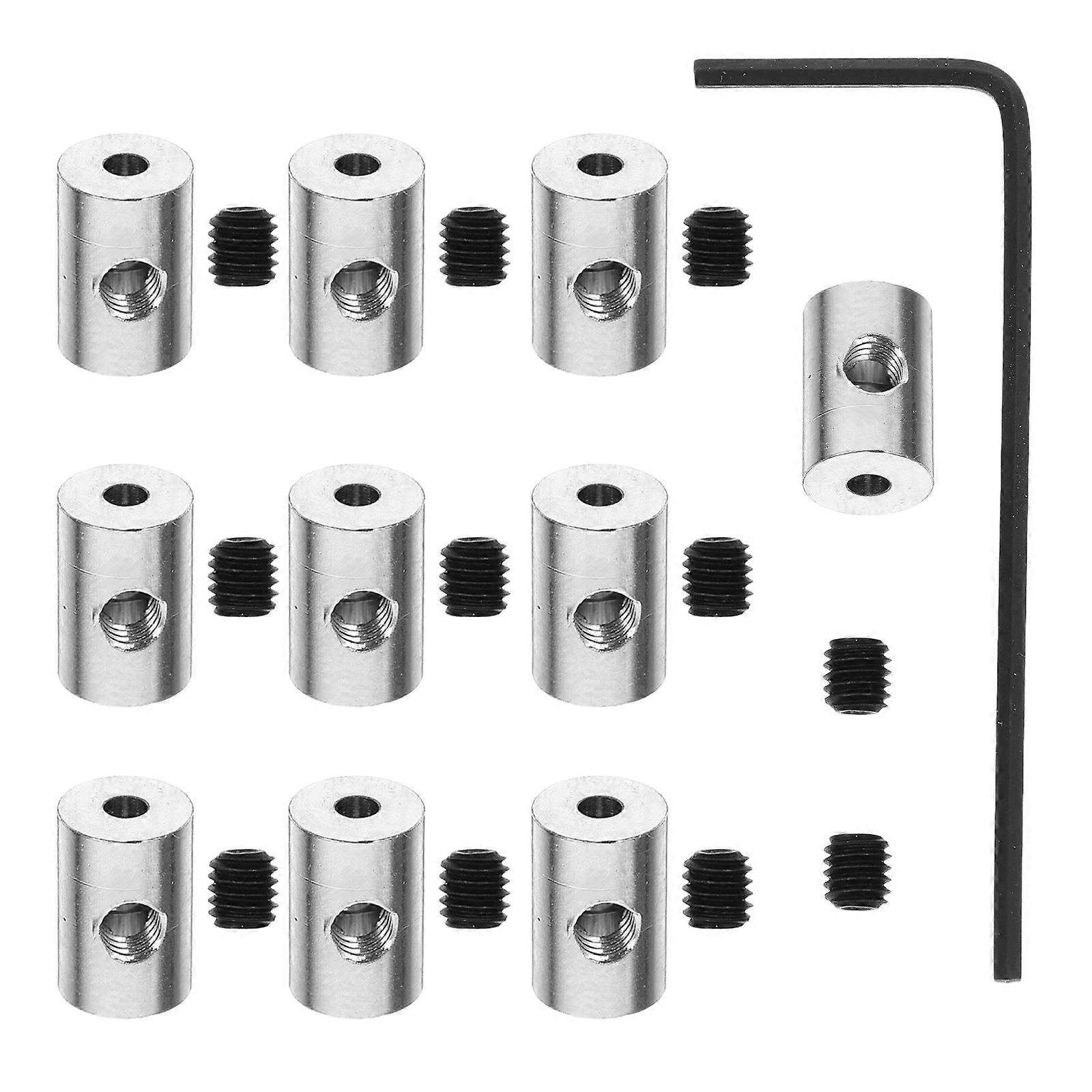 10pcs Pin Back Locking Keepers for Enamel Pins – Durable Clasp Replacement, Secure Badge Accessories with Wrench Tool Included