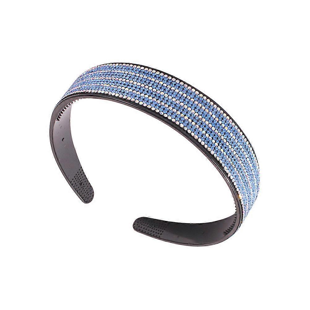 女性のための装飾的なヘアアクセサリー滑り止め機能が付いている歯付きヘッドバンドはブライダルの機会に適している1個