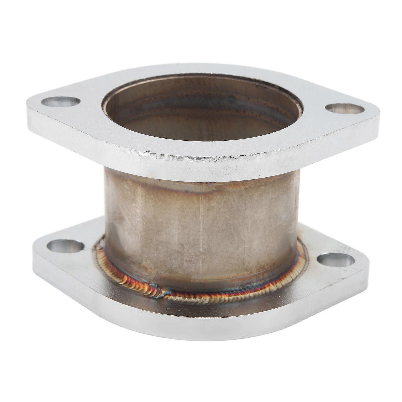 3 tommers ID rustfritt stål catback eksoslyddemperrør 2 bolt flens