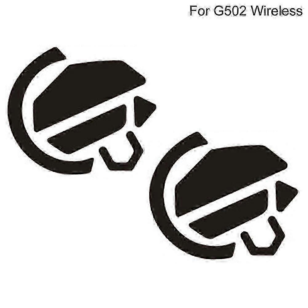 2 Sets Wireless/Wired Mouse Skates Pads Protective Cover Case for Logitech G502