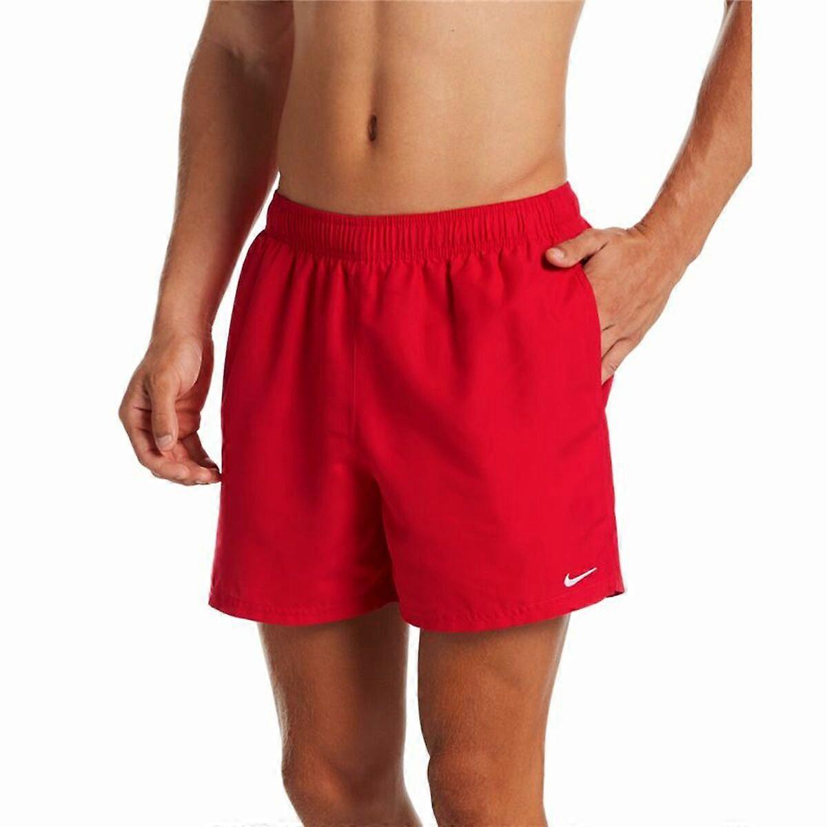 Men’s Bathing Costume Nike 5" Volley Short Red