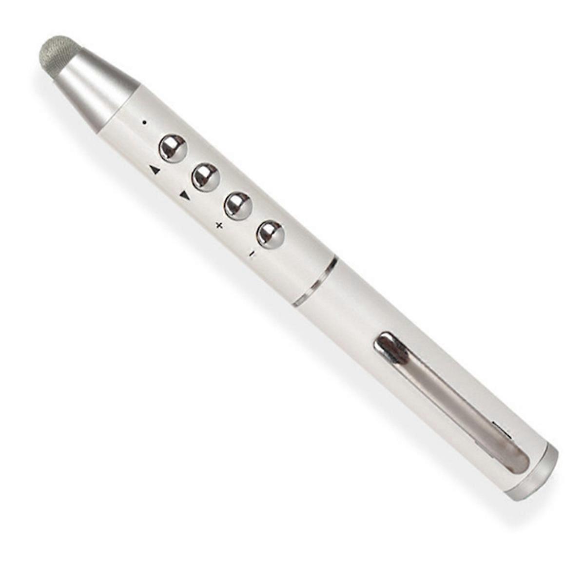 2,4 GHz Wireless Presenter Präsentation Clicker Page-Turning Pen Weiß