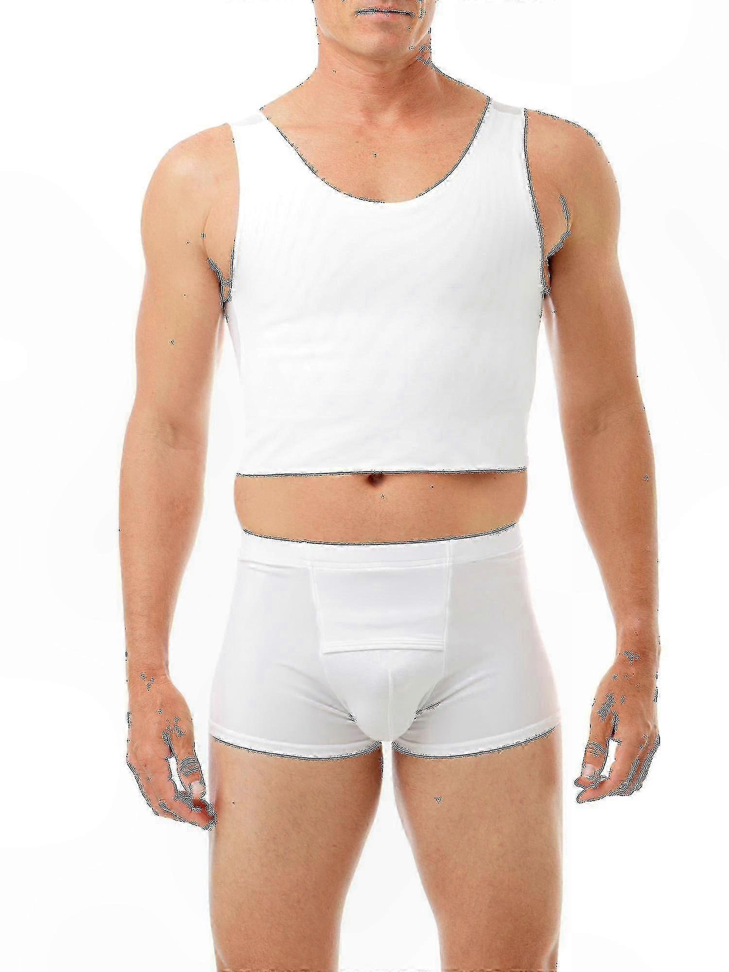 Adjustable Compression Top for Chest Binding Support