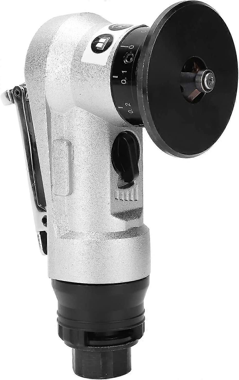 Mini Pneumatic Beveling Machine, Portable 45 Degree Arc Bevelling Machine, Tungsten Steel Triangle Cutter Head Pneumatic Tool with Chisel Air Tube Con