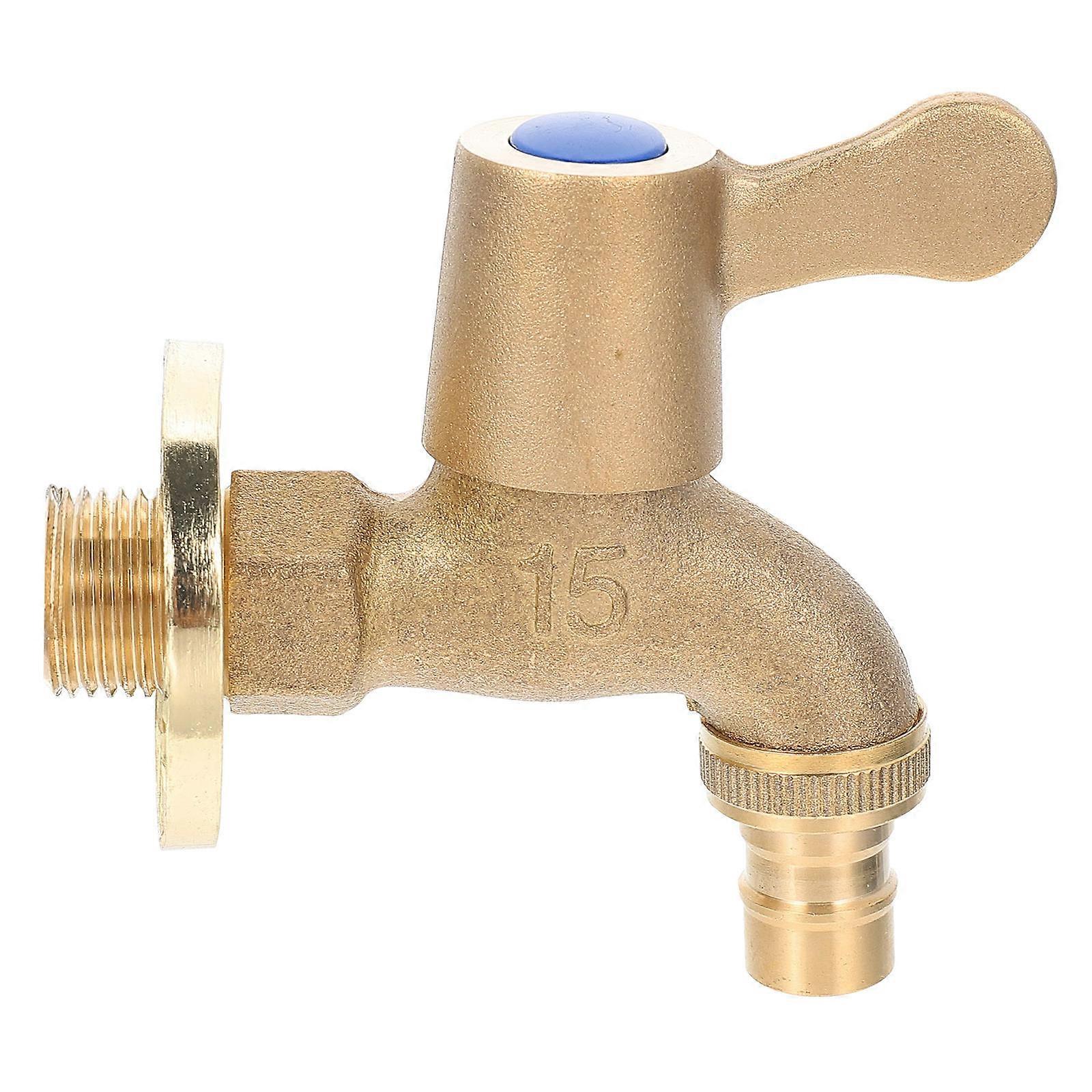 Retro Design Washing Machine Faucet Basin Water Tap Spatter-proof For Property Managers 8.5X8.2X5CM Easy To Use 1Pcs