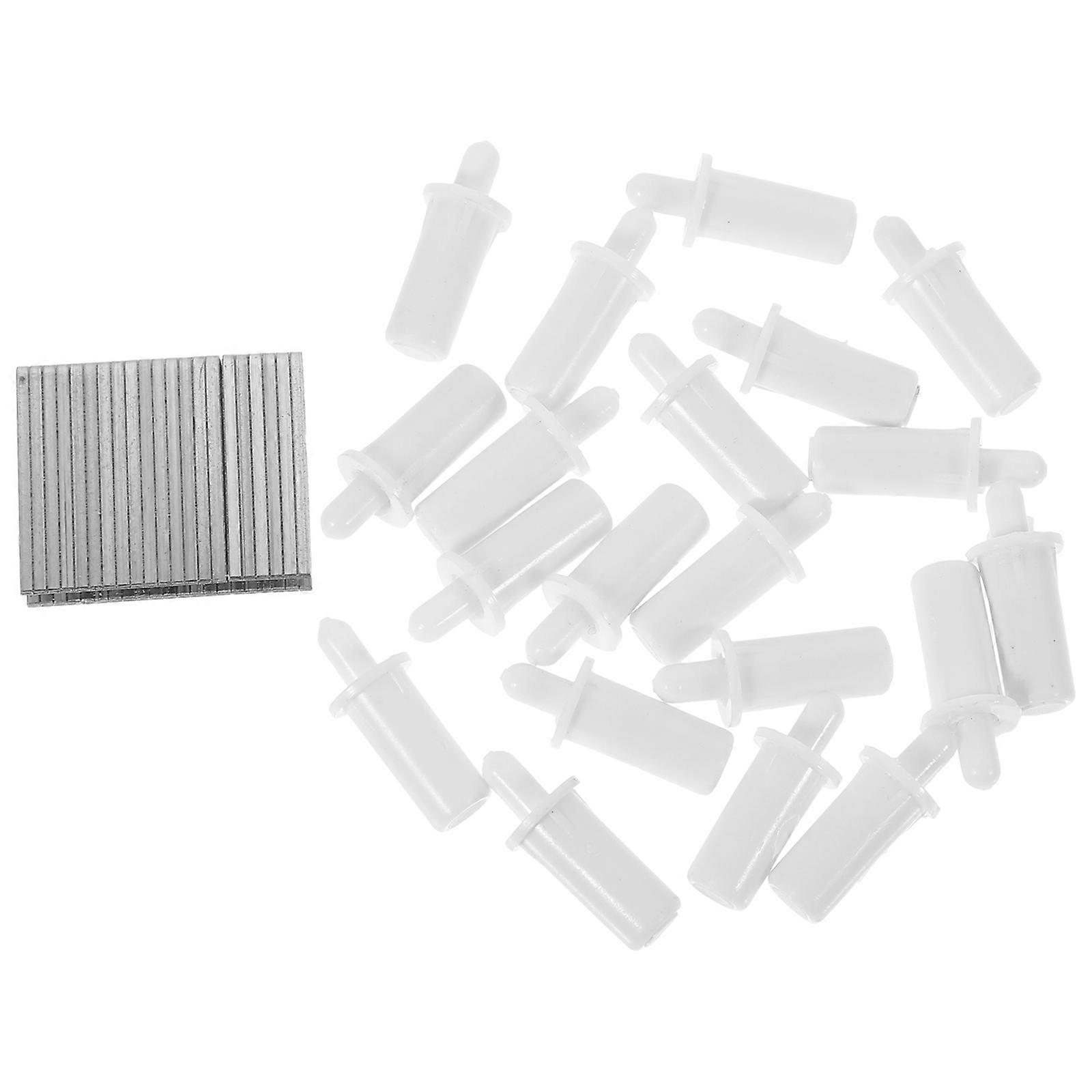 40pcs Durable Shutter Repair Kit with Staples and Pins for Easy DIY Plantation Shutter Maintenance – No Special Skills Needed
