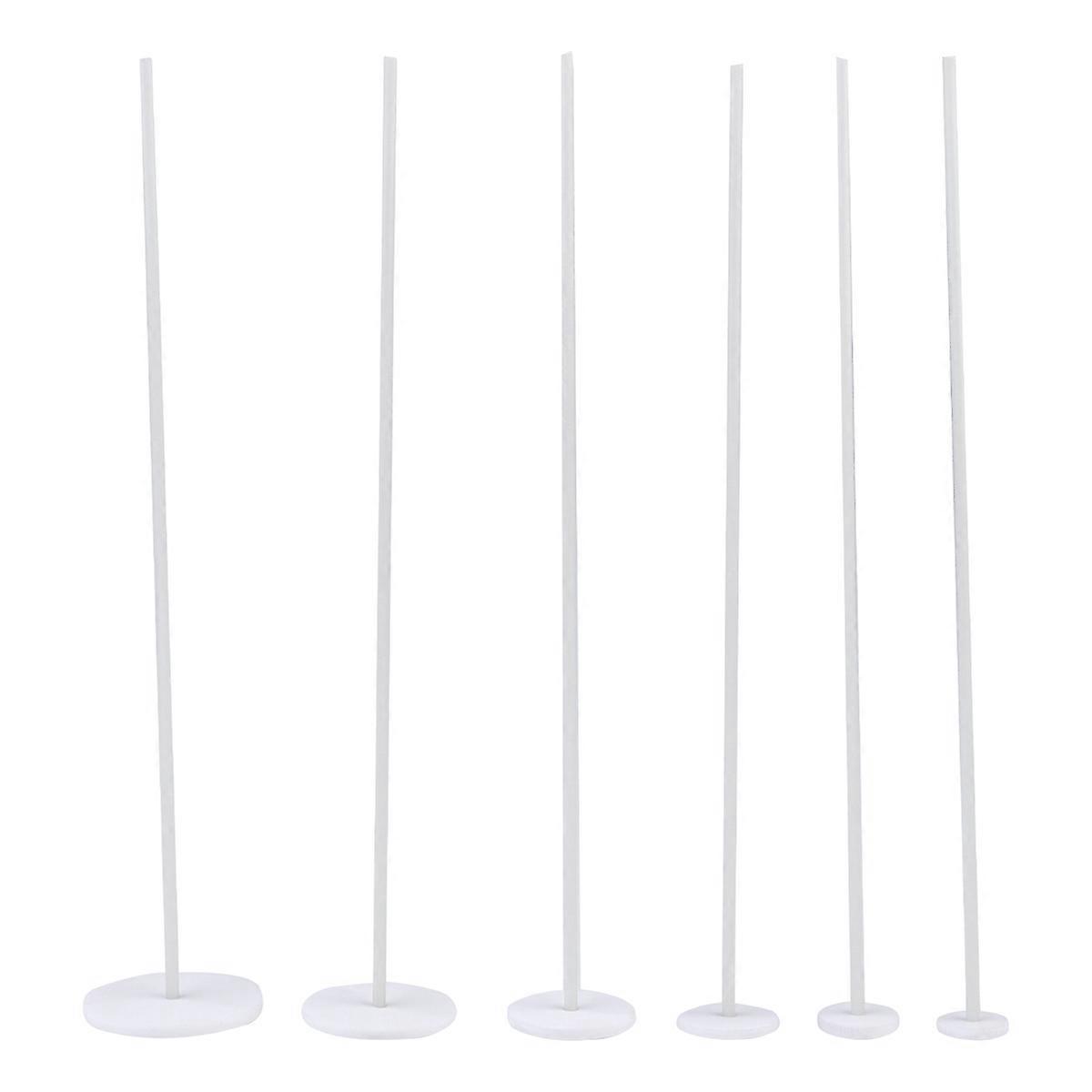 Rhinestones Painting Tool 6Pcs Handmade Crafting Supply White Round Roller For DIY Tools