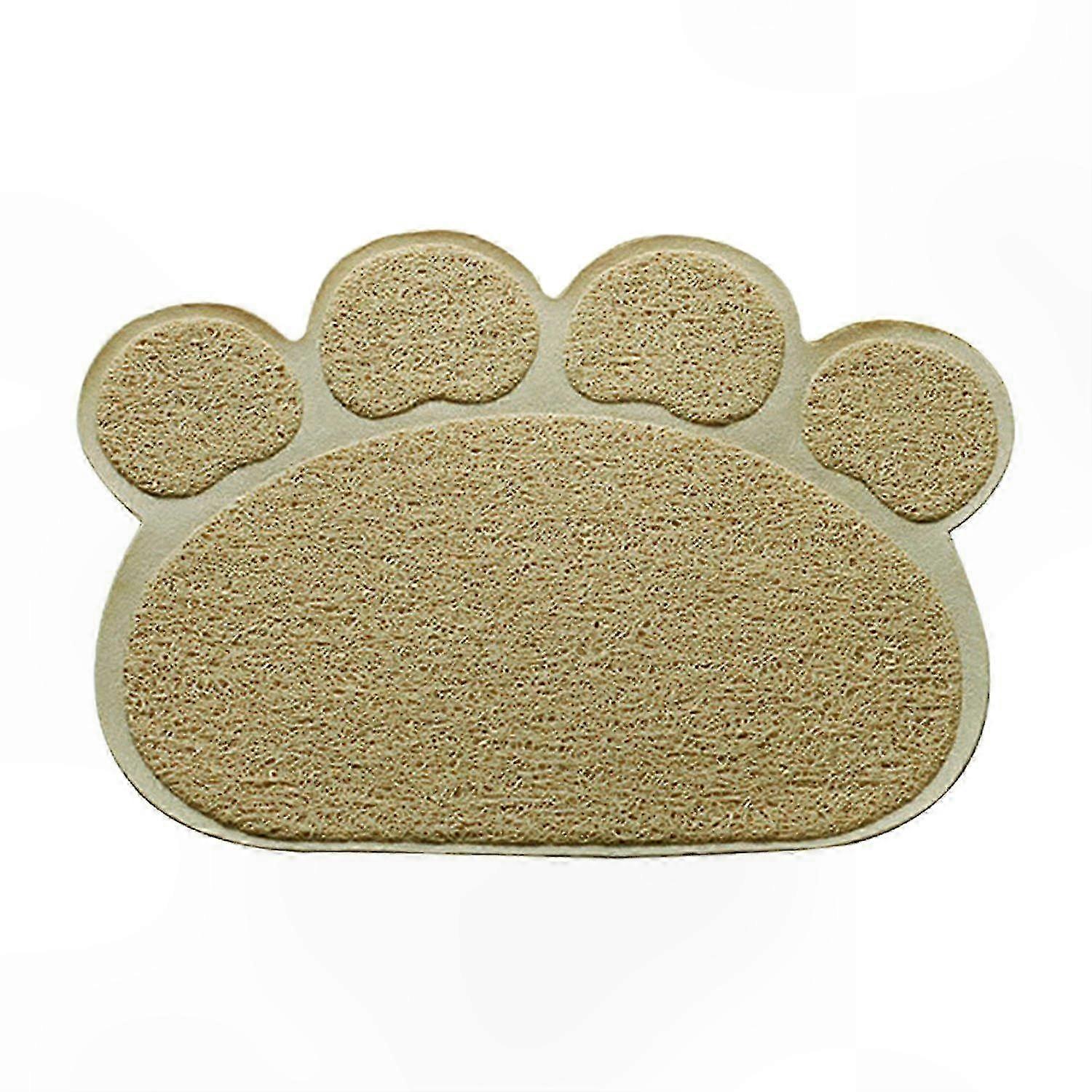 Soft Non-Slip Cat Mat with Leak-Proof Design Easy to Clean Fine Craftsmanship for Kittens and Cats Claw Shape Less Waste Cloth Padding