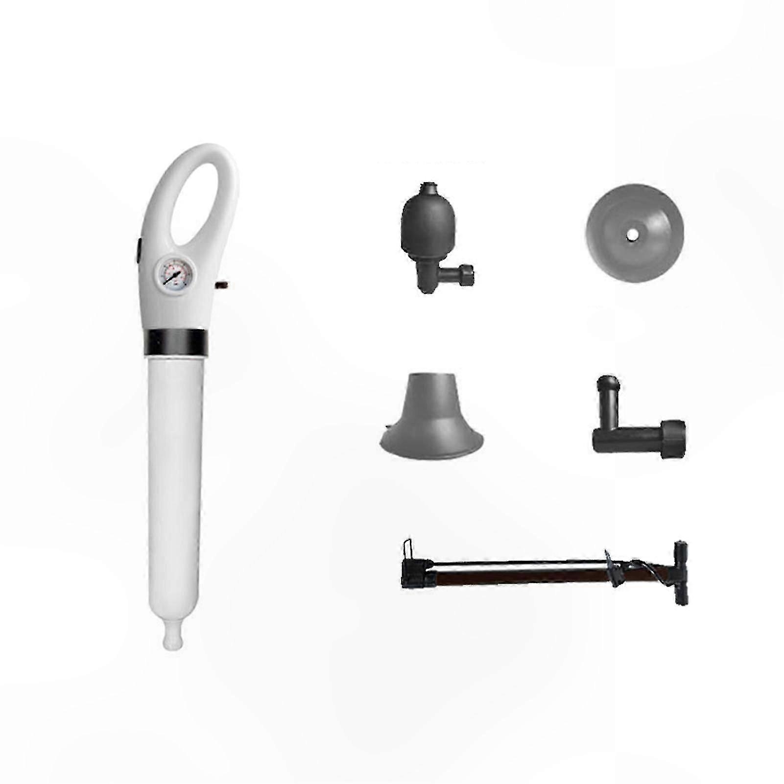 High-Pressure Drain Clearing Tool for Toilets, Efficient Clog Remover and Dredging Solution