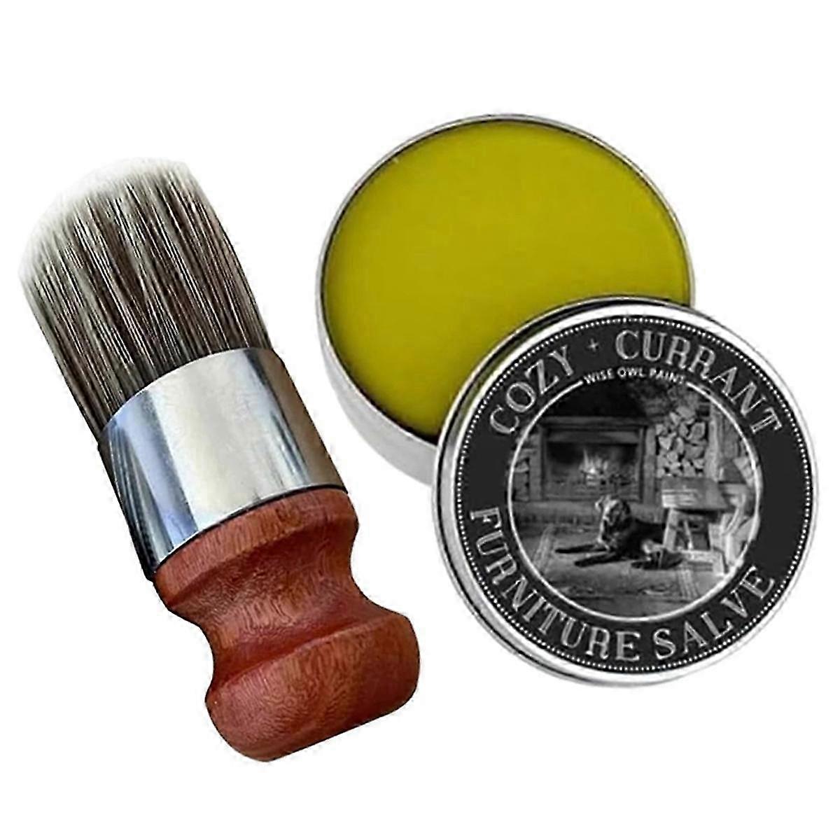 Møbelsalve til læder og træ, universalplejeprodukt til møbler