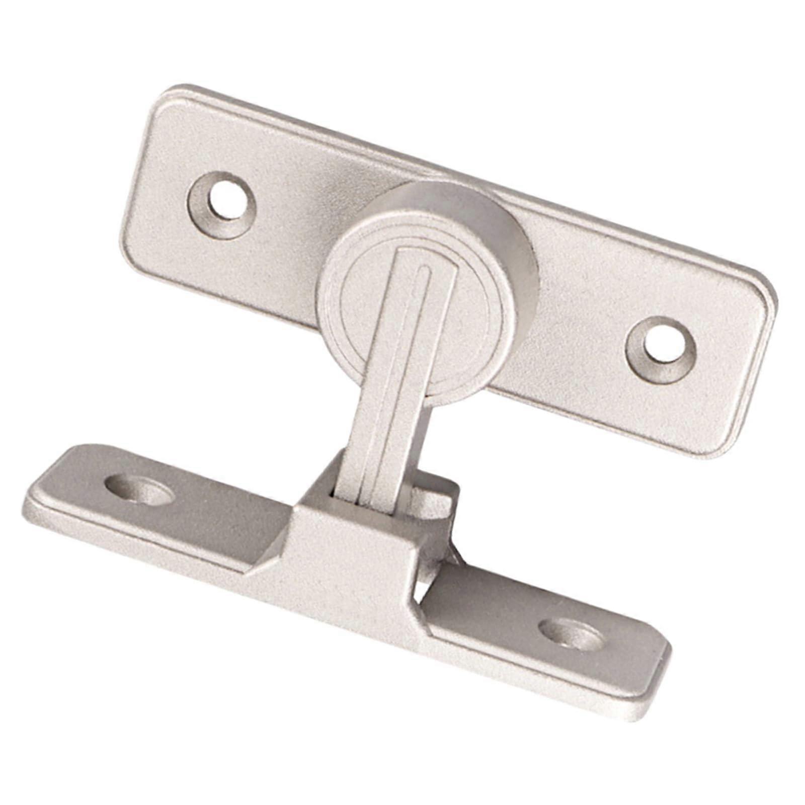 Sliding Door Bolt With 90-Degree Screws, Rust-Resistant Exterior Door Lock, Upgrade Version For Sliding Doors