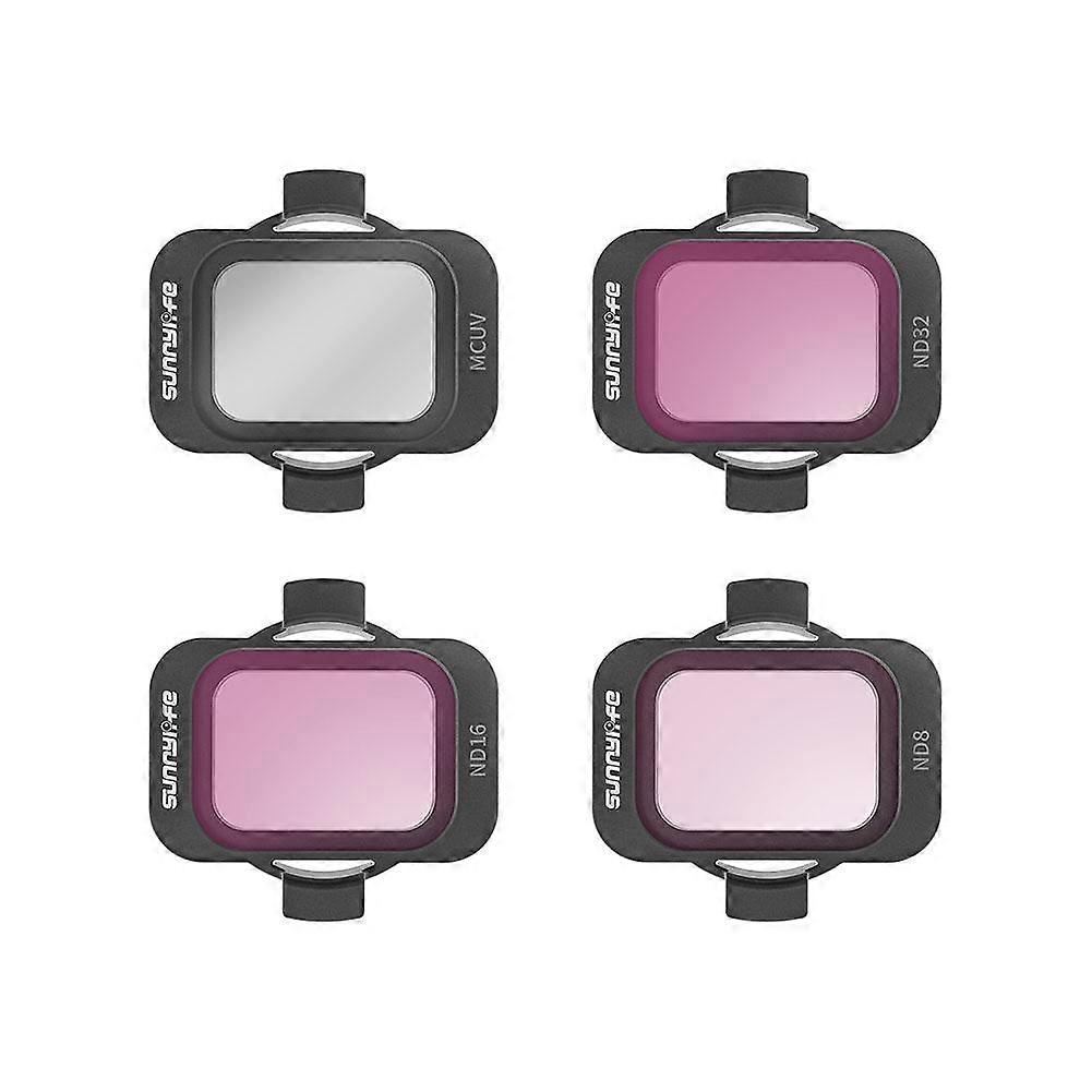 Kit de filtres pour objectif DJI Avata 2 : revêtement nano multicouche, verre optique HD, filtres ND/CPL/MCUV, étui magnétique
