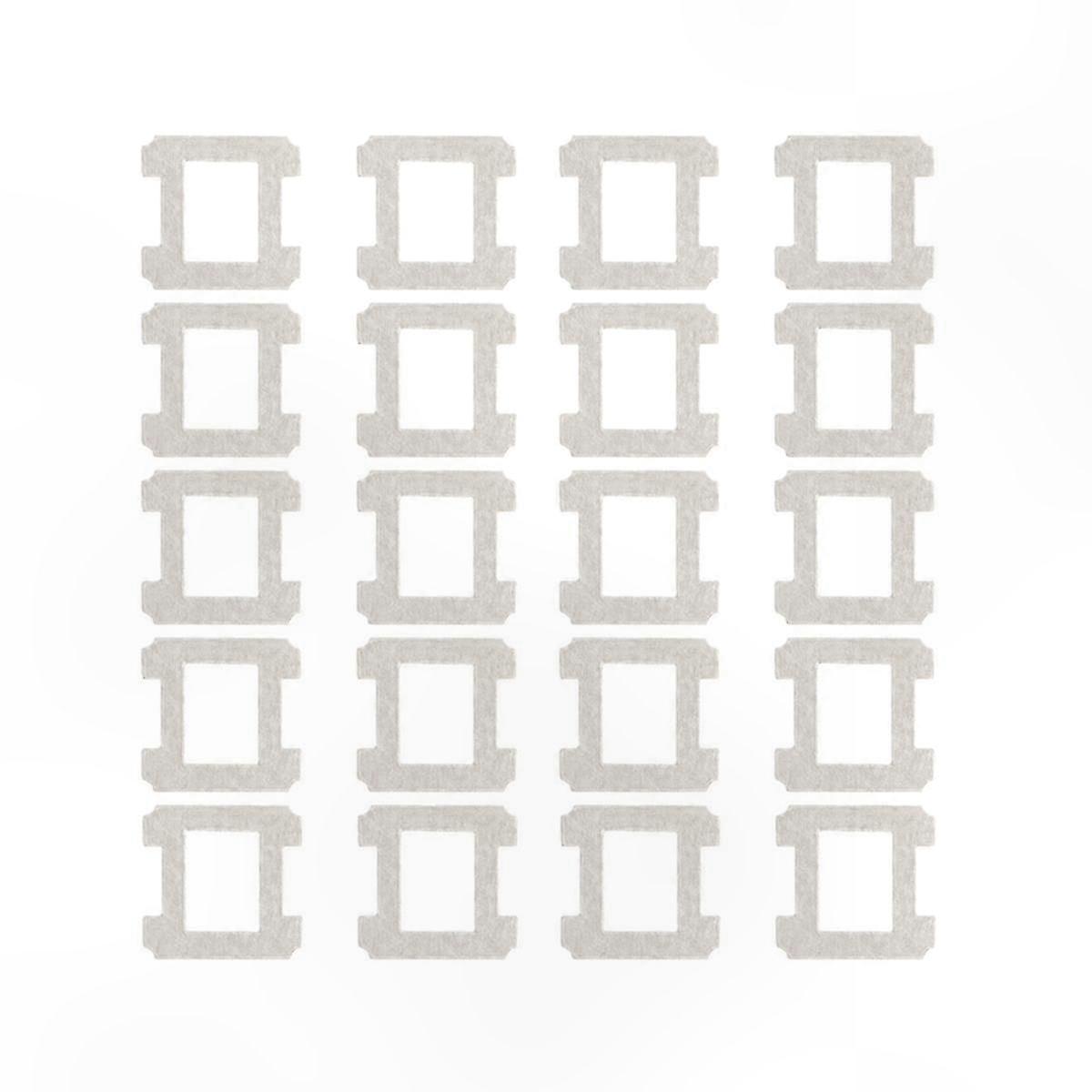 Window Cleaning Robot Mop Accessories Decontamination Cloth 20 Pack-Compatible with W1PRO Models