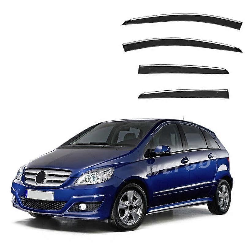 Wind Deflector Car Window for Mercedes-Benz B-Class MK1 W245 2005-2010, Durable Ventilation Accessory, Energy Saving Design