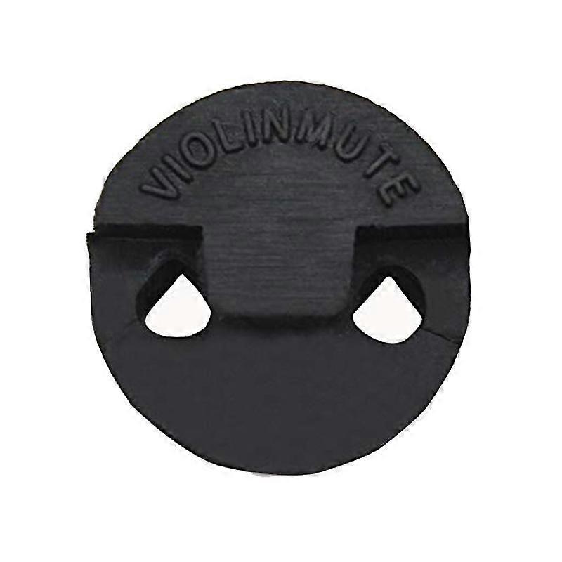 Violin/Viola Double Hole Mutes for Violin Practice Tourte Style Fiddle Muffler